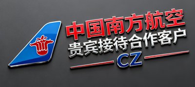 中国南方航空贵宾接待合作客户标识